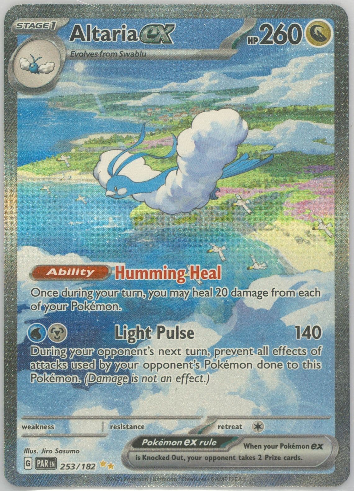 Altaria EX Special Illustration Rare (253) 2023 Pokemon Par EN-Paradox Rift