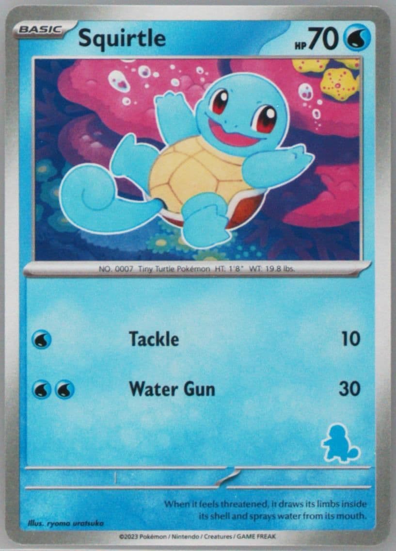 Squirtle 2023 Pokemon My First Battle-Squirtle Deck