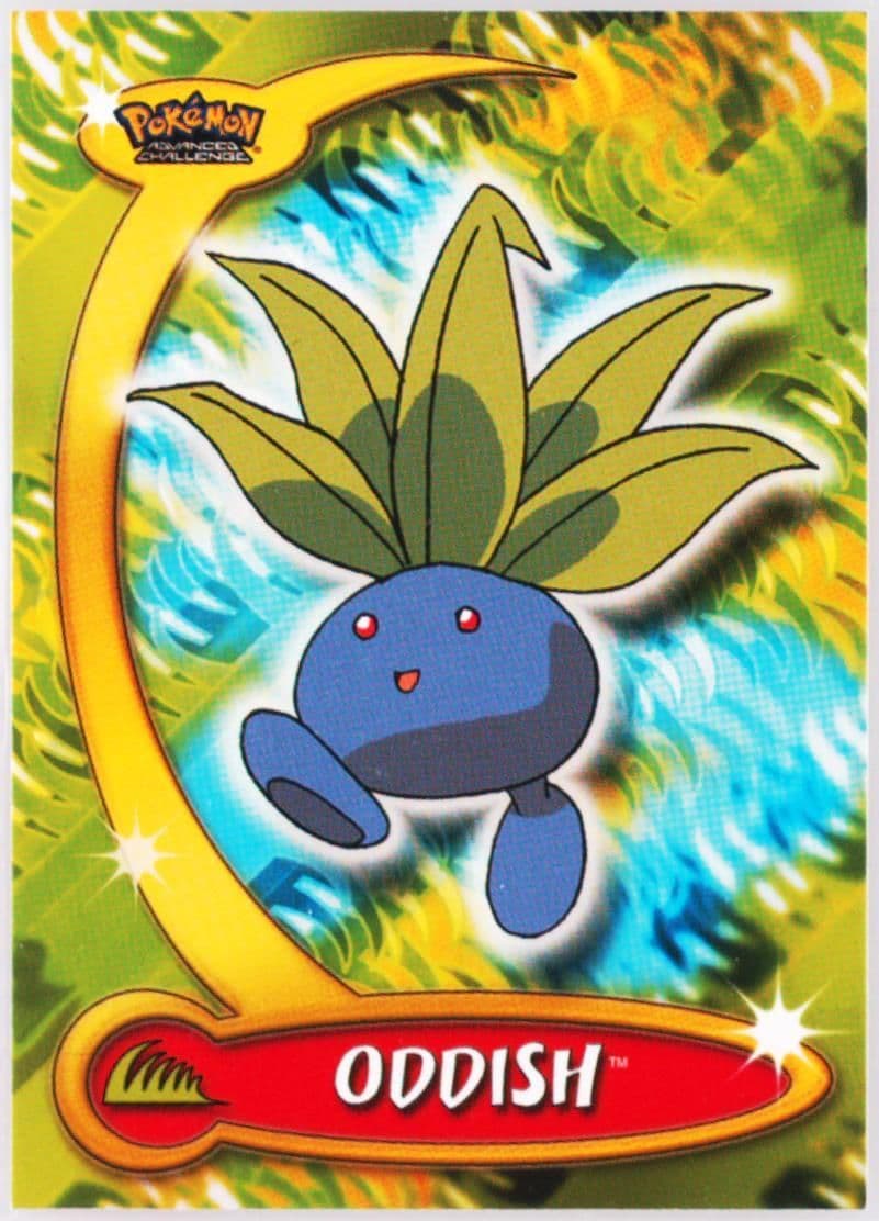 Oddish (52) 2004 Topps Pokemon Advanced Challenge