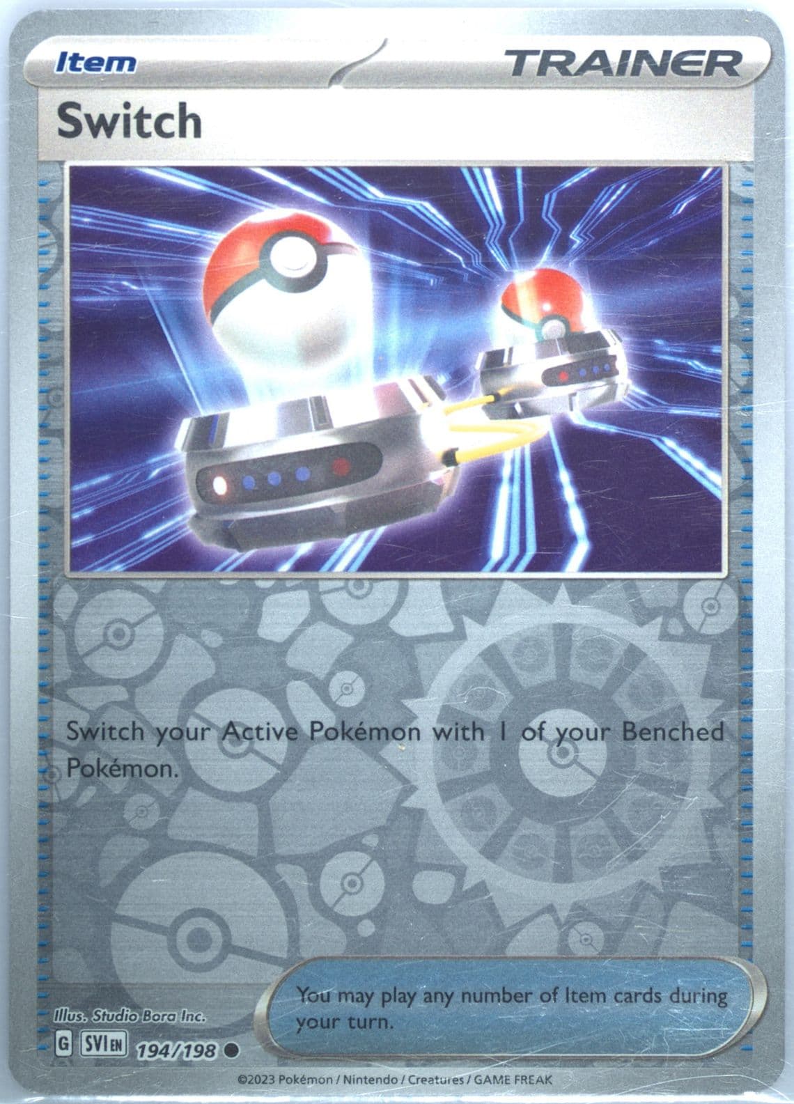 Switch Reverse Holo (194) 2023 Pokemon Svi EN-Scarlet & Violet