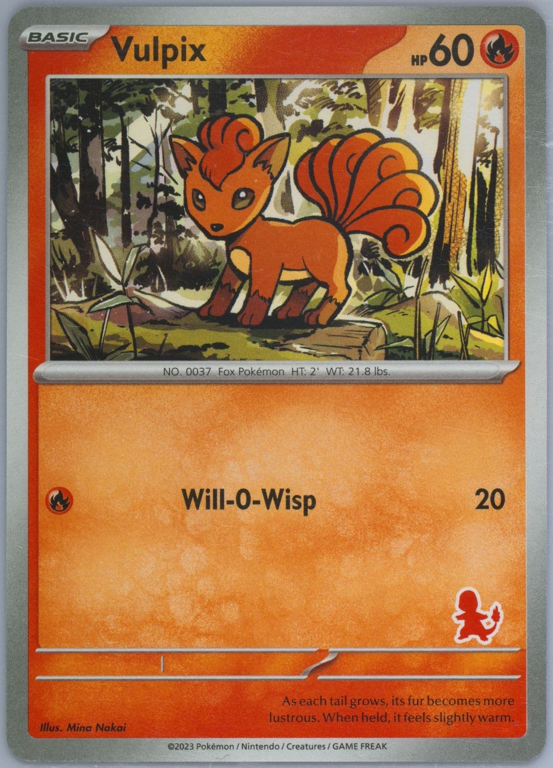 Vulpix 2023 Pokemon My First Battle-Charmander Deck
