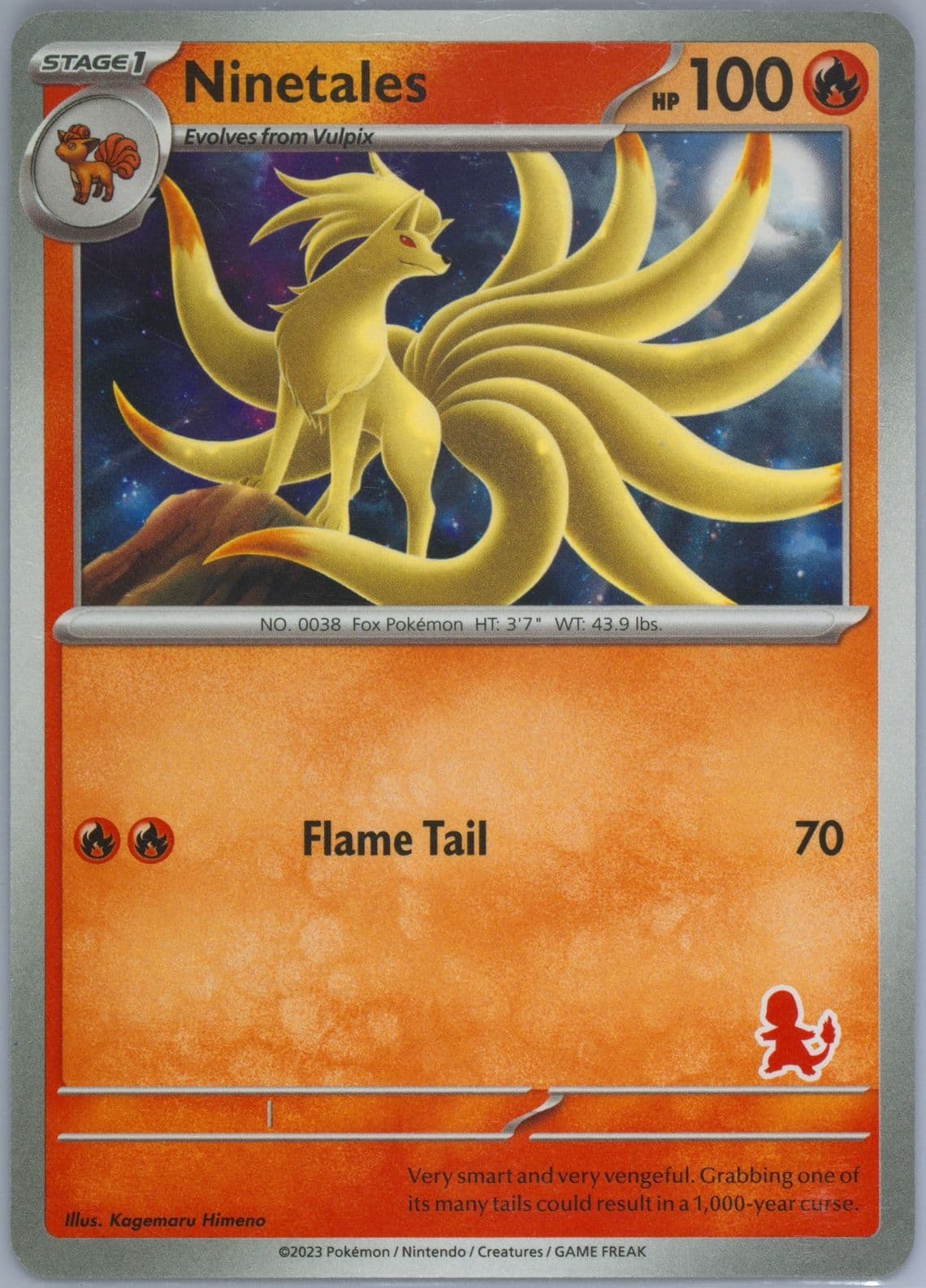 Ninetales 2023 Pokemon My First Battle-Charmander Deck