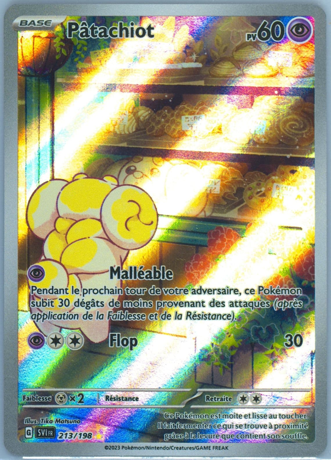 Fidough Illustration Rare (213) 2023 Pokemon French Svi FR-Scarlet & Violet