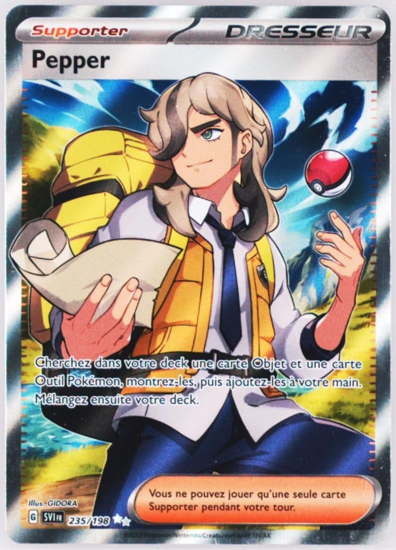 Arven Ultra Rare (235) 2023 Pokemon French Svi FR-Scarlet & Violet