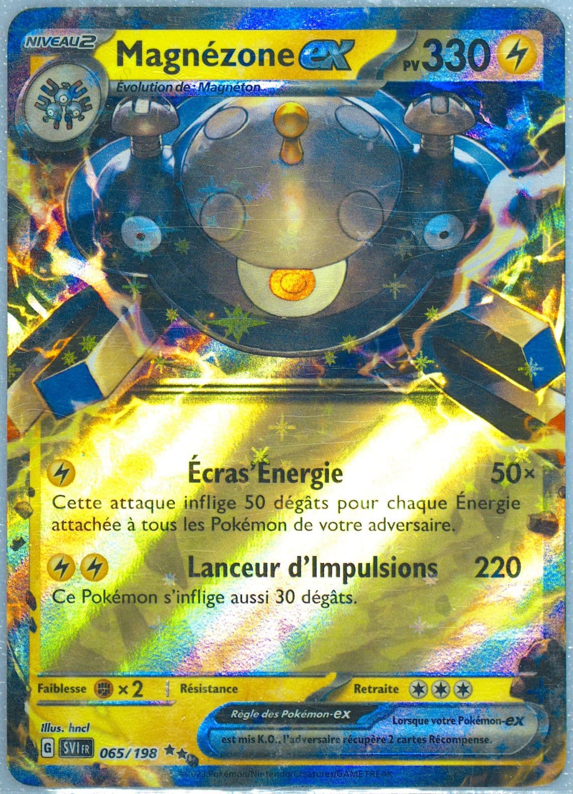 Magnezone EX (065) 2023 Pokemon French Svi FR-Scarlet & Violet