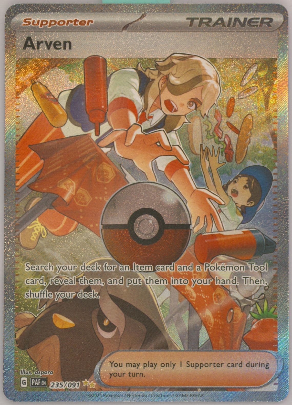 Arven Ultra Rare (235) 2023 Pokemon Italian Svi It-Scarlet & Violet