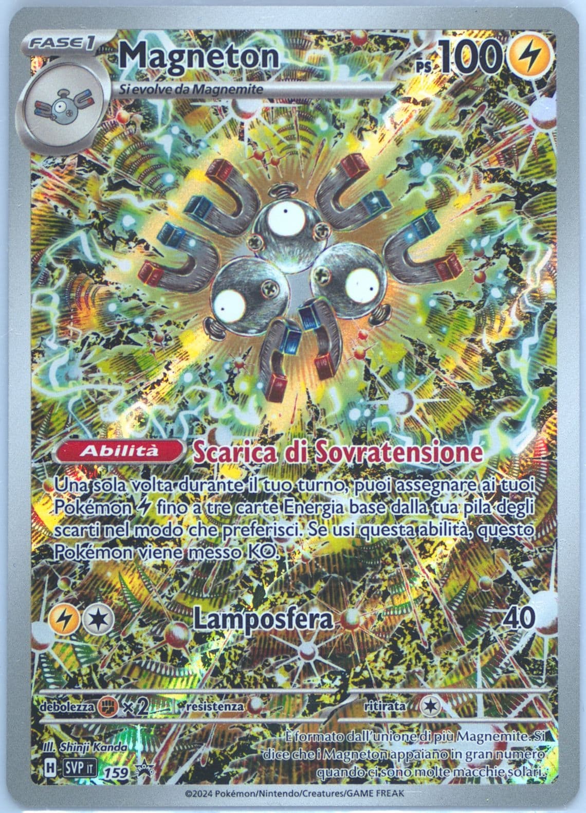 Magneton (064) 2023 Pokemon Italian Svi It-Scarlet & Violet