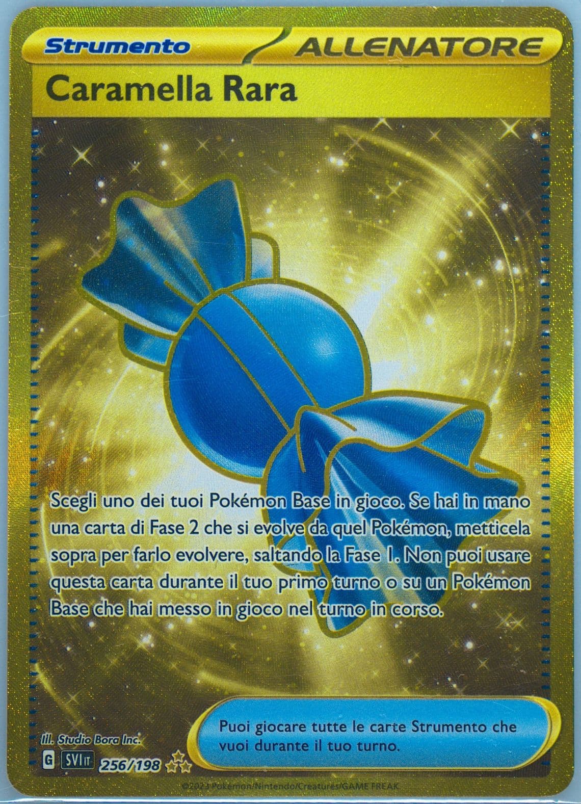 Rare Candy Hyper Rare (256) 2023 Pokemon Italian Svi It-Scarlet & Violet