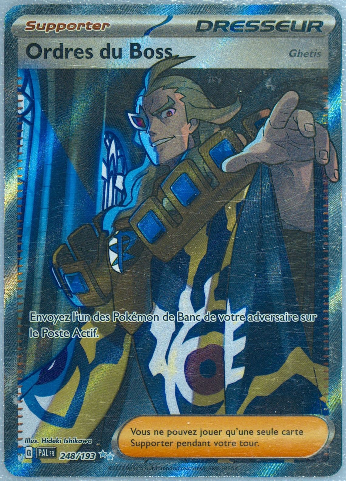 Boss's Orders Ultra Rare (248) 2023 Pokemon French Pal FR-Paldea Evolved