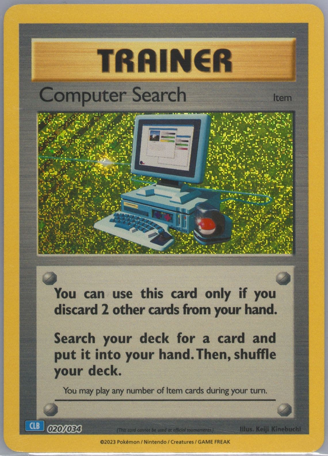 Computer Search (020) 2023 Pokemon Clb-Trading Card Game Classic Blastoise & Suicune EX Deck