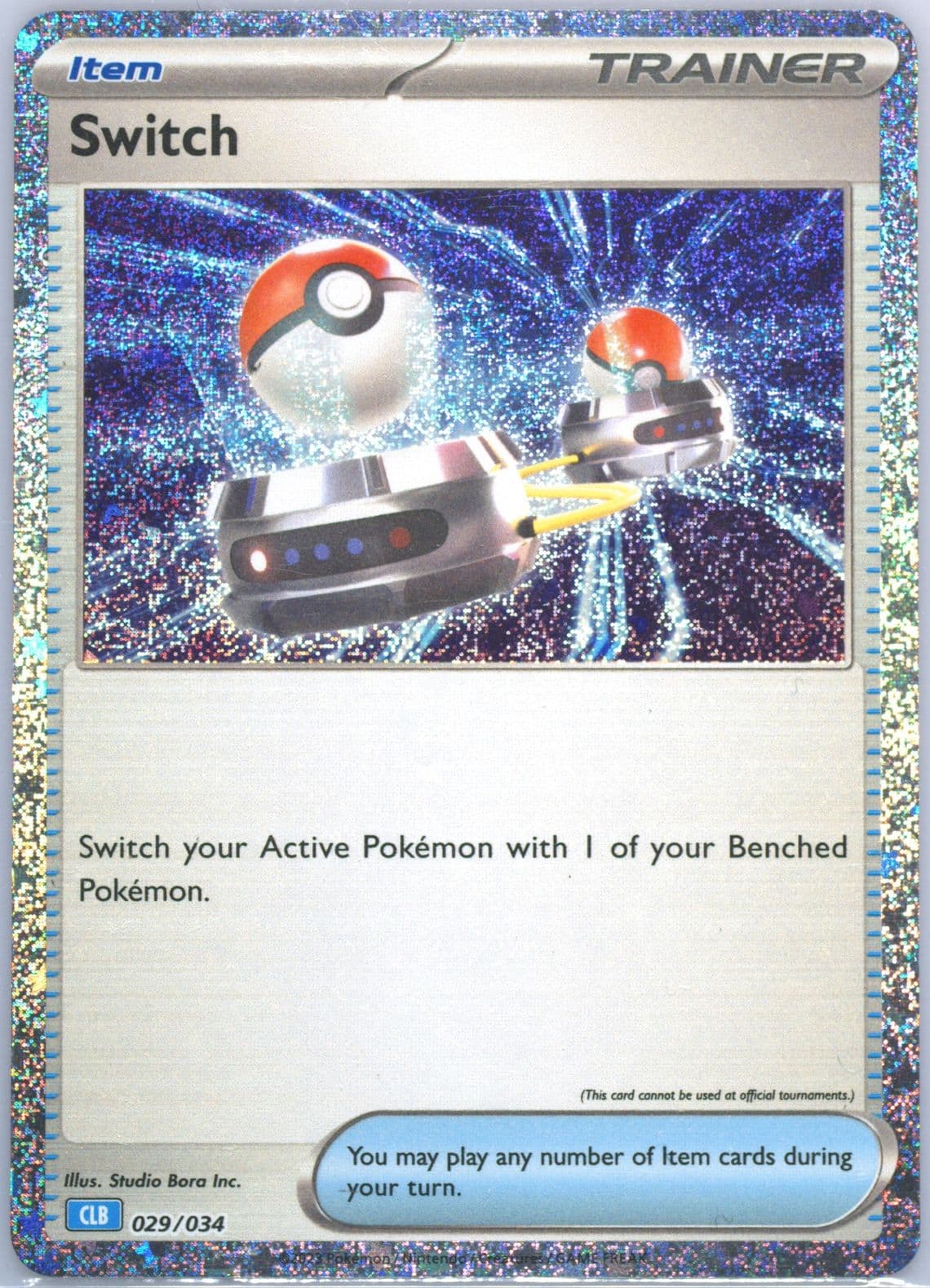 Switch (029) 2023 Pokemon Clb-Trading Card Game Classic Blastoise & Suicune EX Deck