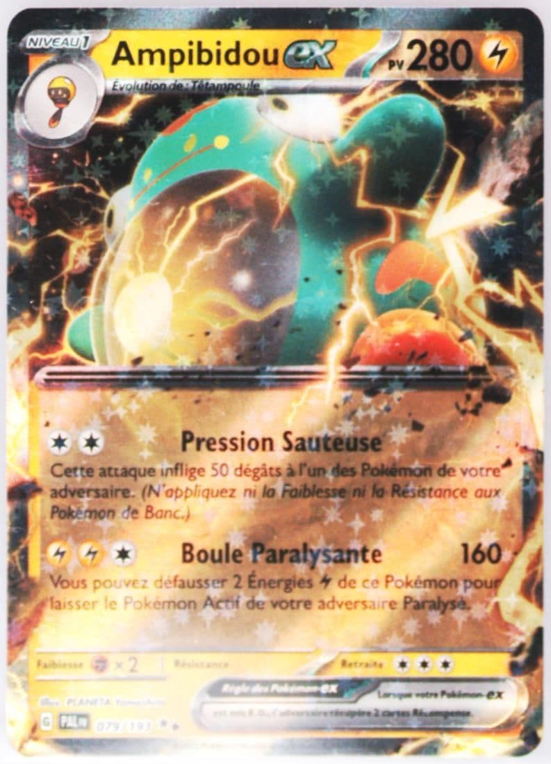 Bellibolt EX (079) 2023 Pokemon French Pal FR-Paldea Evolved
