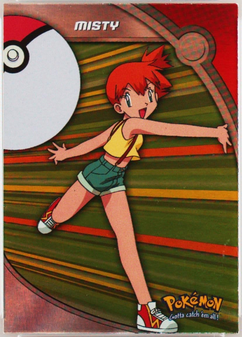 Misty Rainbow (HV7) 2000 Topps Pokemon TV Animation Series 3 Heroes & Villains