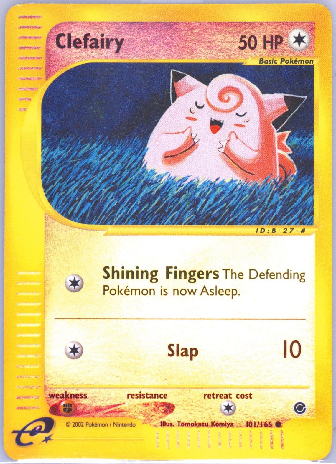 Clefairy-Reverse Foil (101) 2002 Pokemon Expedition