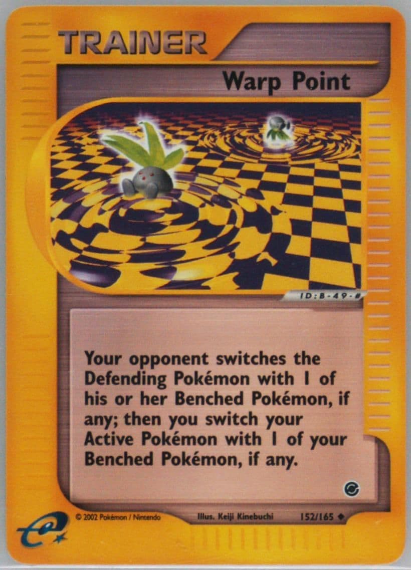 Warp Point-Reverse Foil (152) 2002 Pokemon Expedition