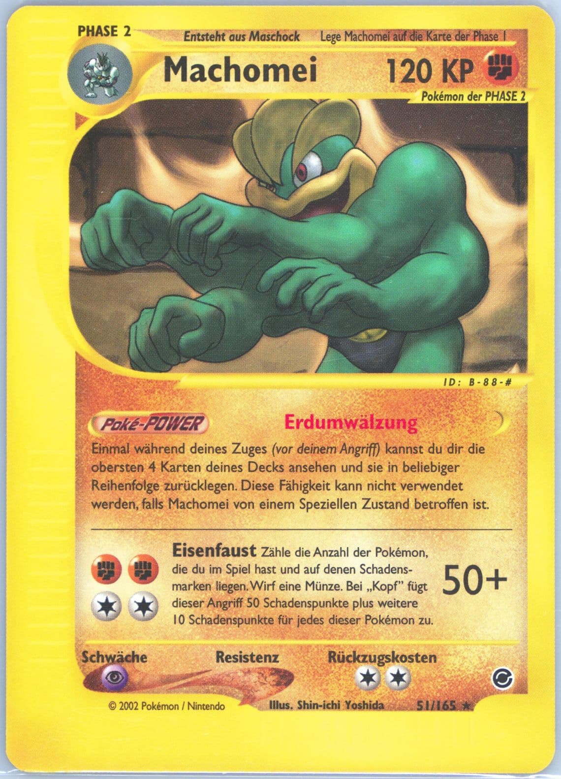 Machomei German (51) 2002 Pokemon Expedition