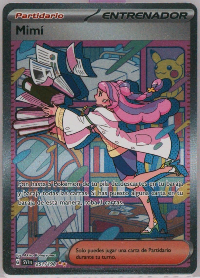 Miriam Special Illustration Rare (251) 2023 Pokemon Spanish Svi ES-Scarlet & Violet