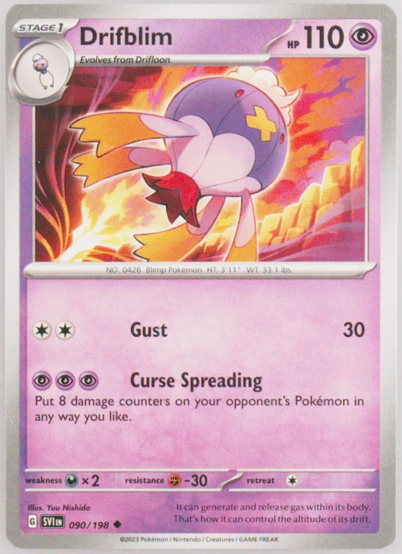 Drifblim (090) 2023 Pokemon Svi EN-Scarlet & Violet