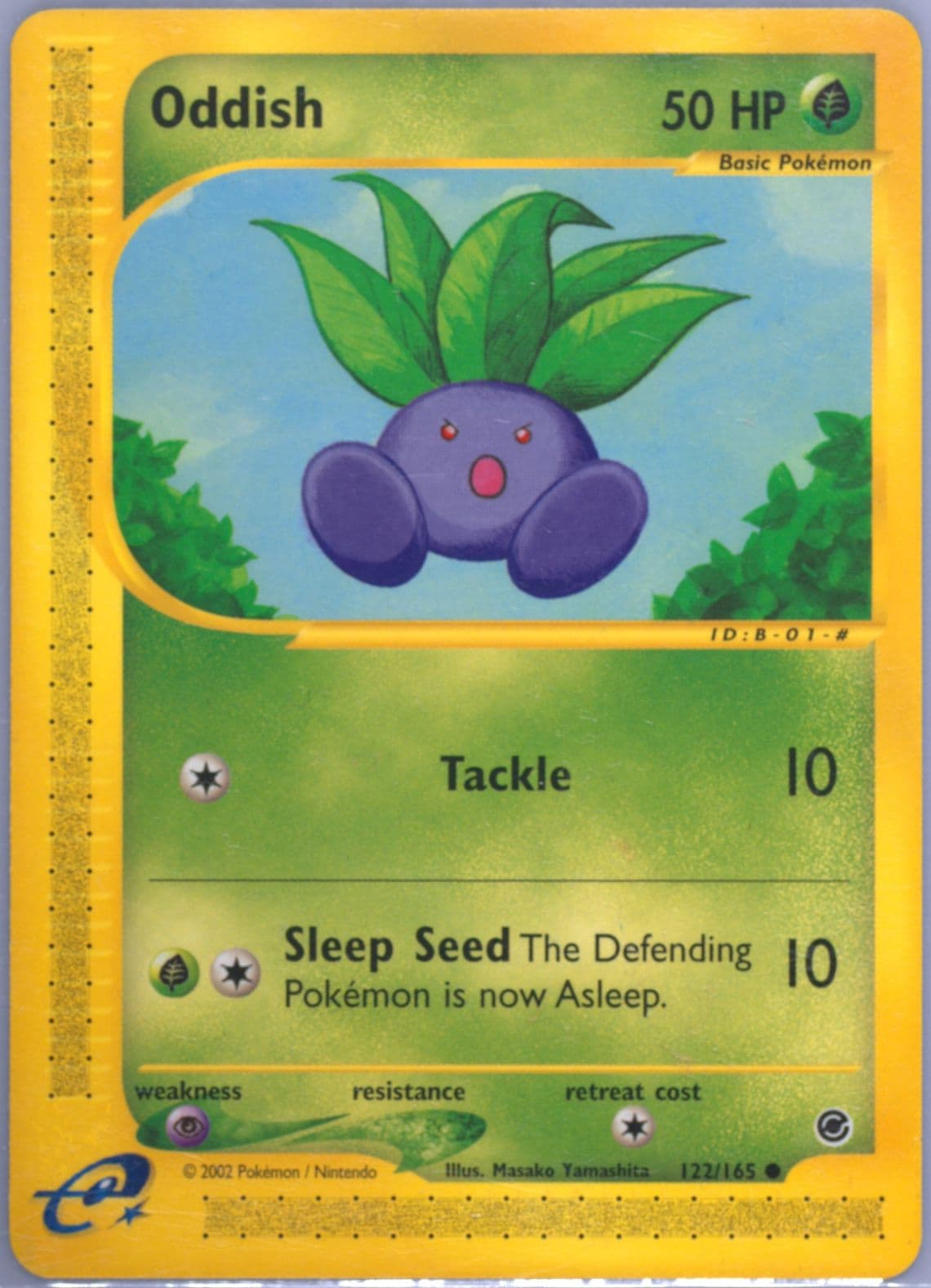Oddish (122) 2002 Pokemon Expedition