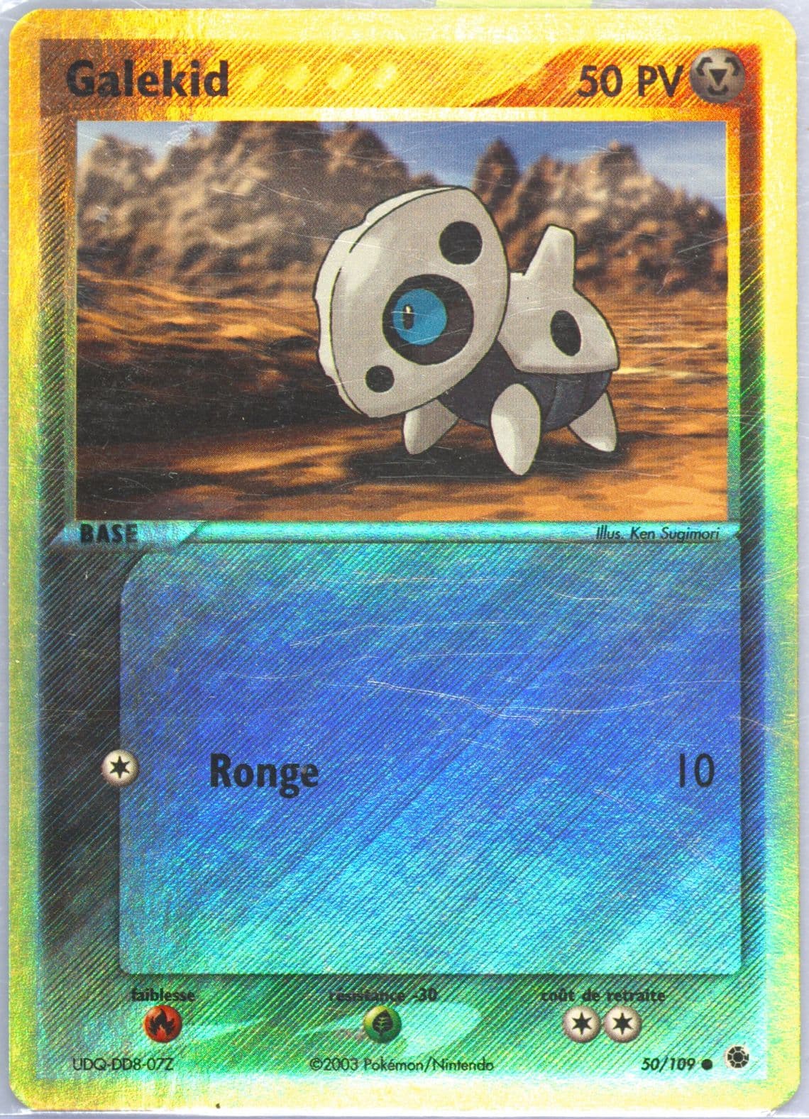Galekid-Reverse Foil French (50) 2003 Pokemon EX Ruby & Sapphire