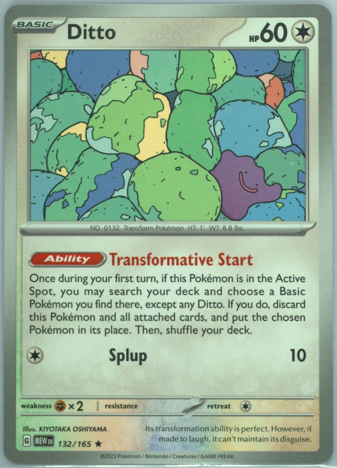 Ditto Trainer's Tool Kit (132) 2023 Pokemon Mew EN-151