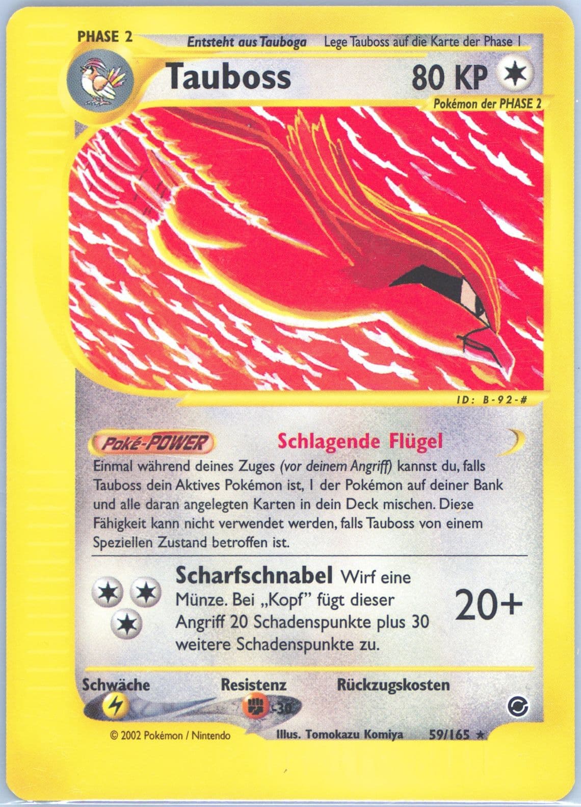 Tauboss German (59) 2002 Pokemon Expedition