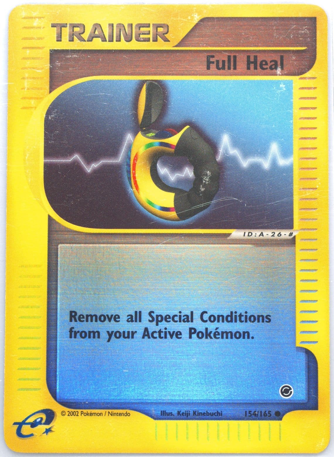 Full Heal-Reverse Foil (154) 2002 Pokemon Expedition