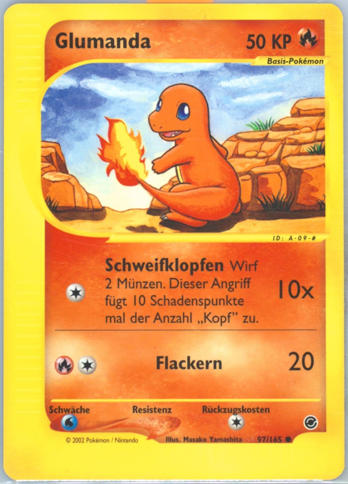 Glumanda German (97) 2002 Pokemon Expedition