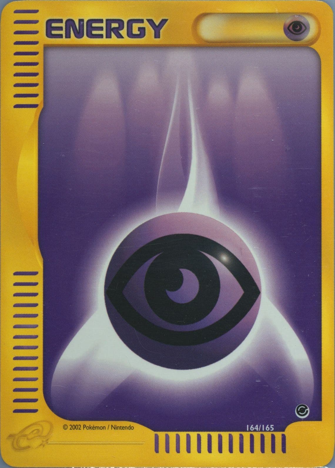 Psychic Energy (164) 2002 Pokemon Expedition