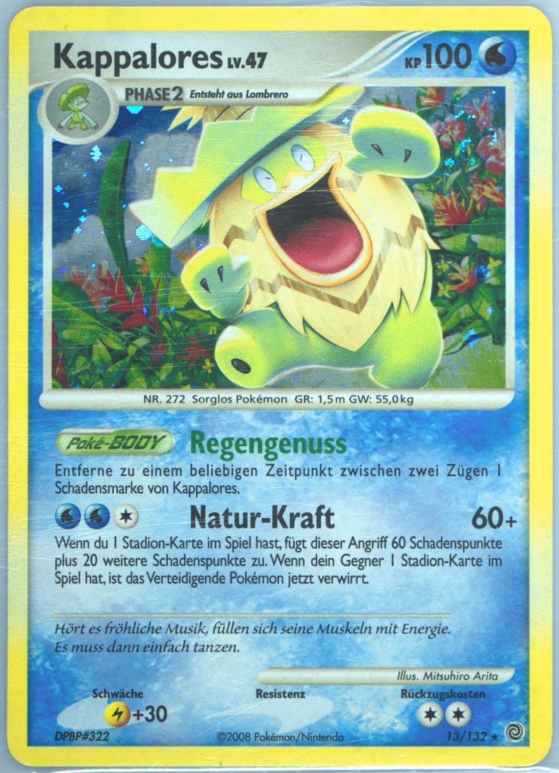 Kappalores-Holo (13) 2008 Pokemon German Diamond & Pearl Secret Wonders