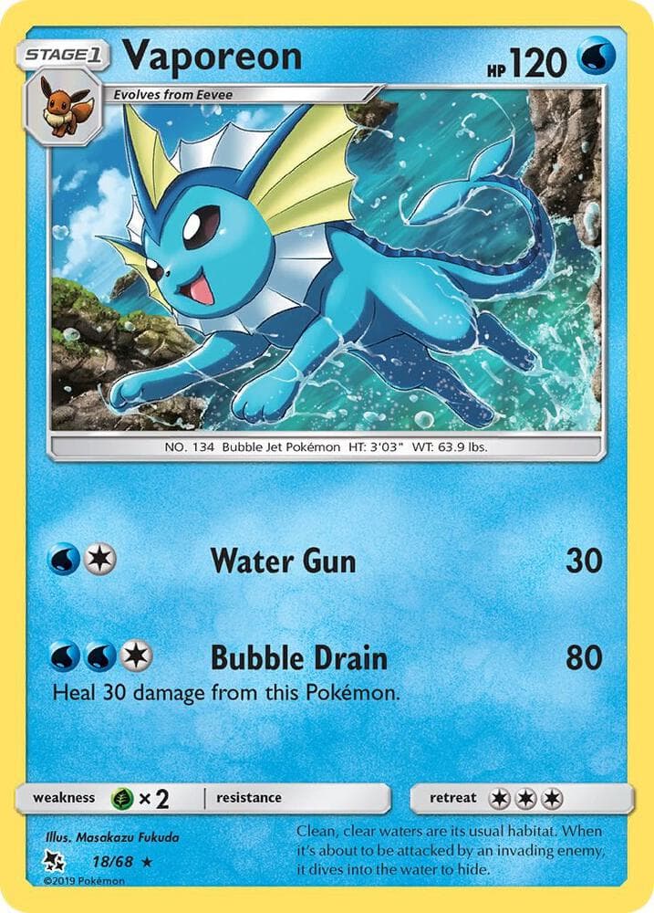 vaporeon holographic card value Pokemon - (12) - Jungle Colorless Rule Vaporeon - 22/98 (Cosmos Holo)