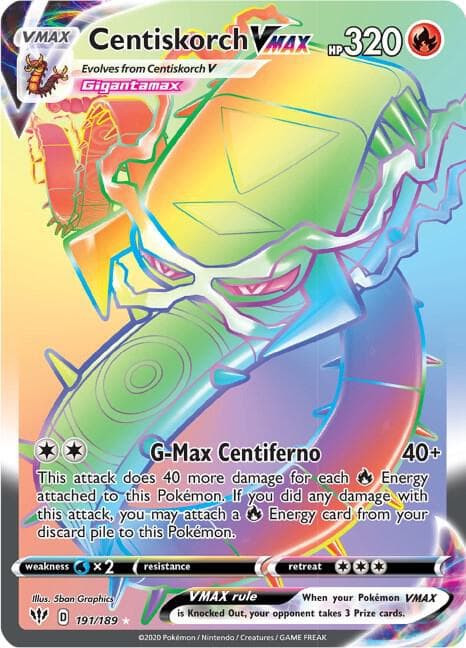 butterfree vmax pokemon card value V & - Darkness Ablaze - Ultra Rare Lot your opponent takes 3 Prize cards. Pokemon 2020 S2A Explosive Walker