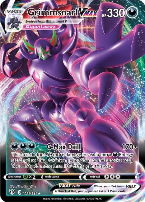 grimmsnarl v pokemon card value VMAX SV117/SV122 Shining Fates Sword Shield Shiny The Gamers Quest Placeholder Image Provided Grimmsnarl V SV116/122 - Shiny