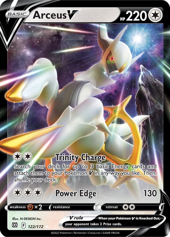 pokemon legends arceus pre order card You can pre-order Pokmon Legends: for $54.99 right now from Amazon in the US, Amazon pre-orders come with a download code for an exclusive in-game Garchomp Kimono Set Colorless Power Edge (130) Weakness Fighting 2 Resistance None None Retreat Cost Arceus V - 267/S-P (267/S-P)