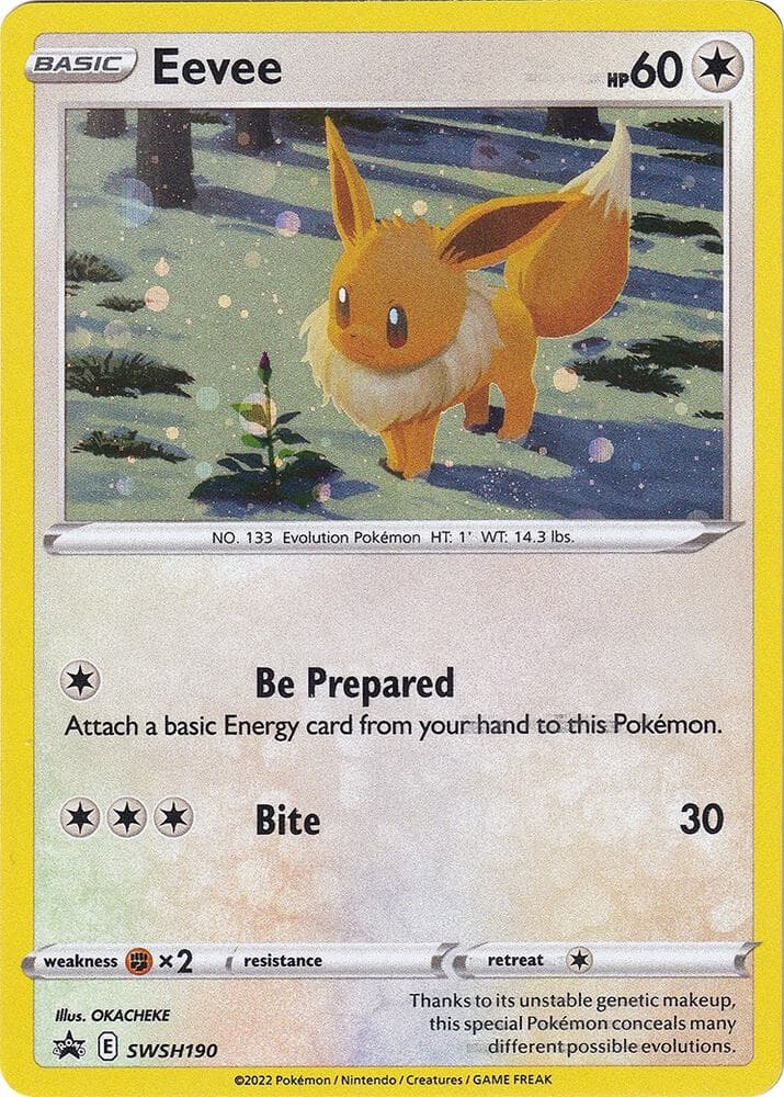 eevee pokemon card value 2022 - 133/165 - Pokemon 151 - Reverse Foil Colorless Retreat Cost Full Art/Eevee (TG11) 2022 Pokemon
