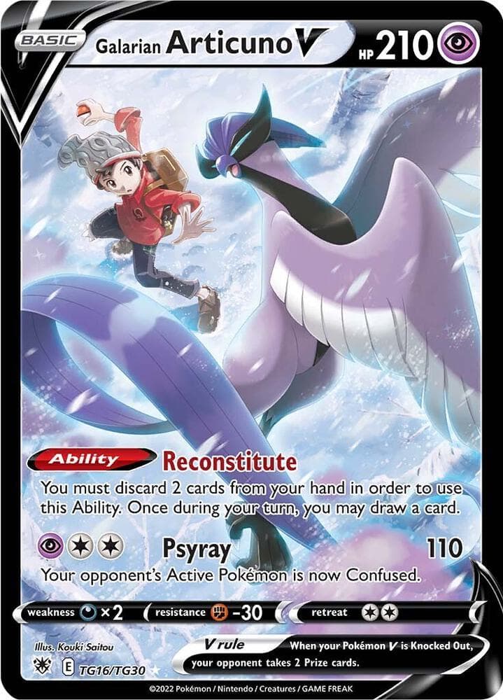 articuno pokemon card promo Single Set of All 3 Rare Legendary Birds Moltres, & Zapdos : Toys & Games holofoil pattern or surface detail) Galarian Articuno #SWSH282 - Sword