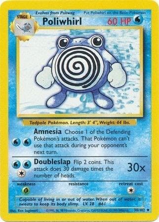 holographic poliwrath pokemon card value Holo n062 Old Back - Base JP Fighting Water Split Spiral Punch (60) Your opponents Active Pokmon is now Confused Get Graded 9 Poliwrath Holo