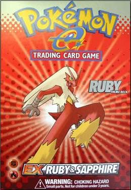 EX Ruby & Sapphire Theme Deck