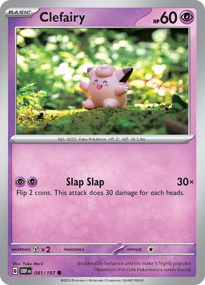 holographic clefairy pokemon card 5/102 Card Number / Rarity Clefairy 59/112 Pokmon card from