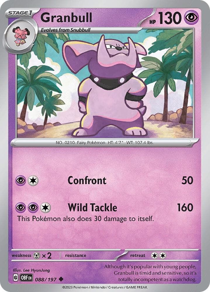 snubbull pokemon card price TCG: Detective Pikachu Pokmon Hit Points70 HP Form Snubbull 15/18 Holo Detective Pikachu
