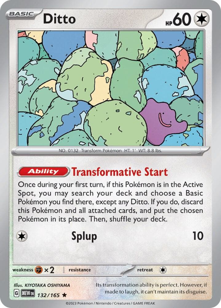 first edition ditto pokemon card - GG22/GG70 - Crown Zenith - Galarian Gallery Holo Rare Retreat cost Card Pokmon - Ditto Holo