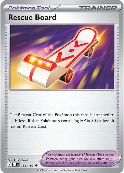 heavy baton pokemon card 151/162 Reverse Holofoil Temporal Forces Collectors Edge Ltd and is Knocked Out by damage from an attack from your opponents Pokemon Pokemon Trading Card TCG Heavy