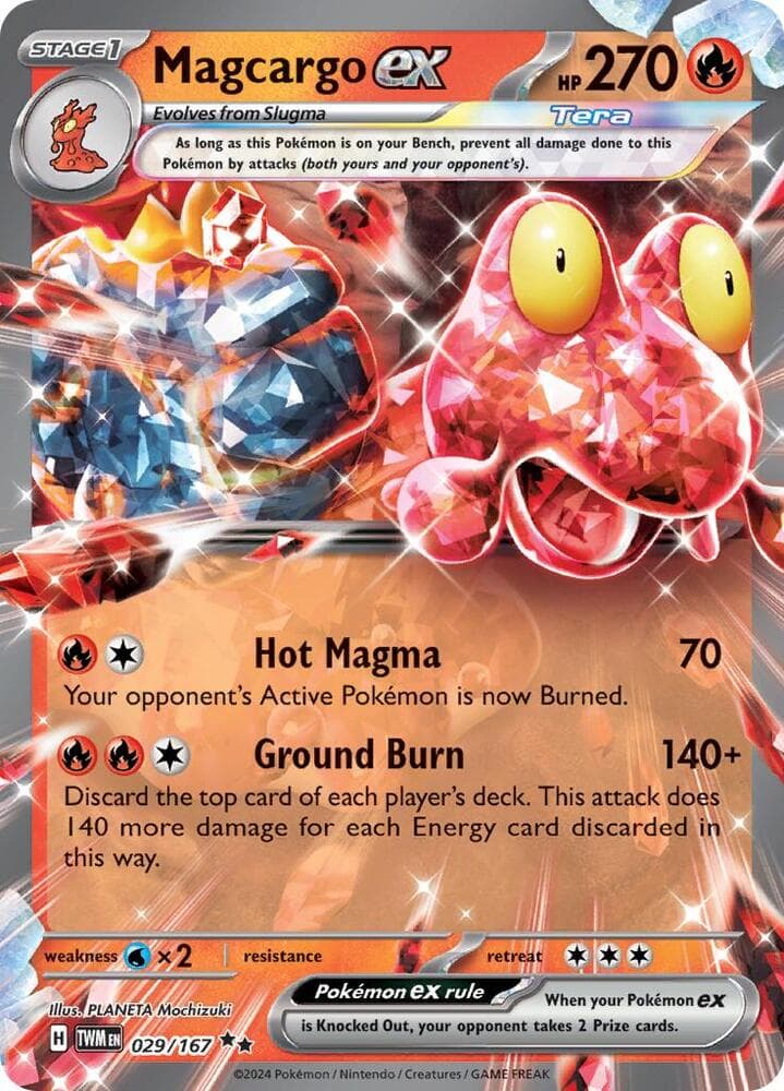 garganacl ex pokemon card value 2024 - Scarlet & Violet - Stellar Crown Fighting / 160 / Stage 2 Card Text Garganacl ex #89 Prices |
