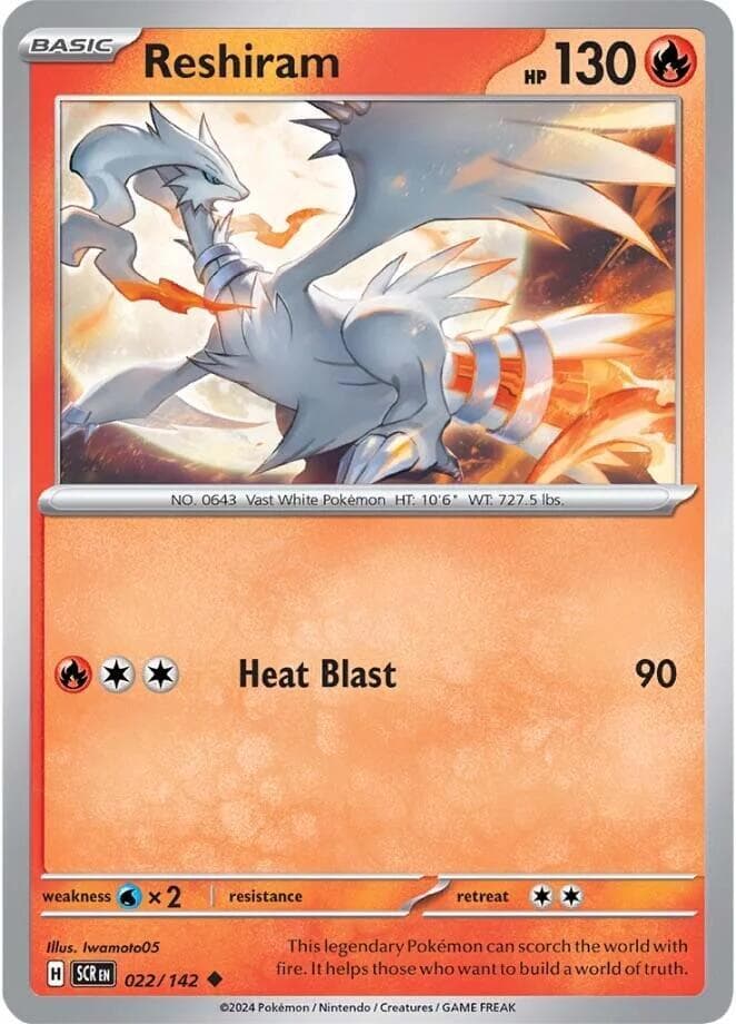 reshiram v pokemon card value - 172/195 Full Art Ultra Rare Preserved in a tamper Pokemon Trading Card Game 024/195