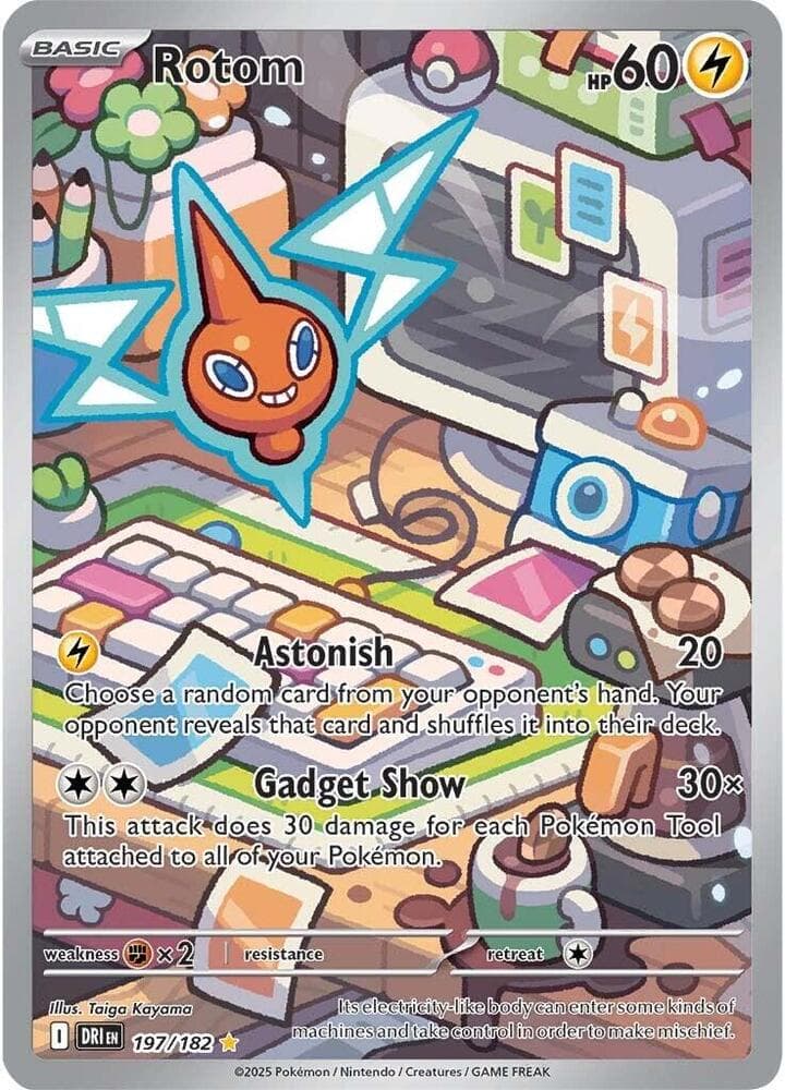 rotom v pokemon card value Supreme Victors Uncommon Attack 1 Pokemon TCG - Rotom V