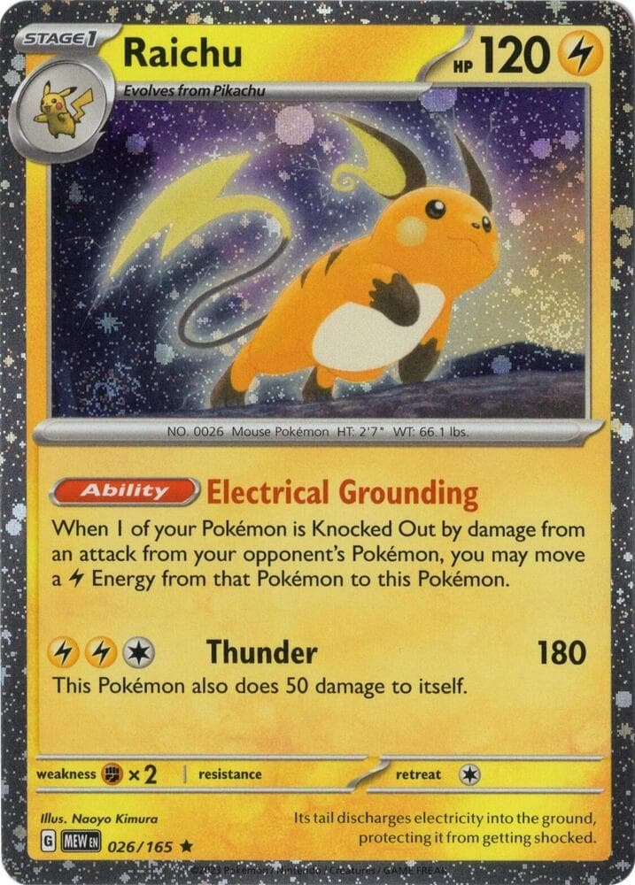 Raichu 026/165