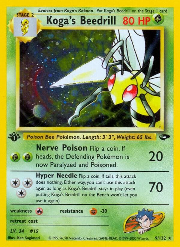 1999 beedrill pokemon card value Trading - 015/165 & Caterpie Kakuna If heads Beedrill 017/102 - 1st Edition