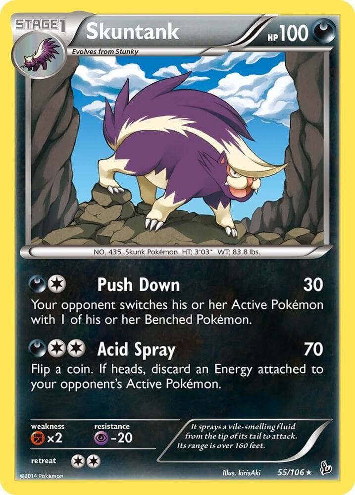 stunky pokemon card value - (53) RarityPromo Hit Points60 HP Colorless Scratch (10) Colorless Stunky #114 Prices | Pokemon