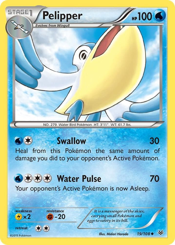 wingull pokemon card value - (77) Colorless Artist Wingull (18) 2015 Pokemon XY