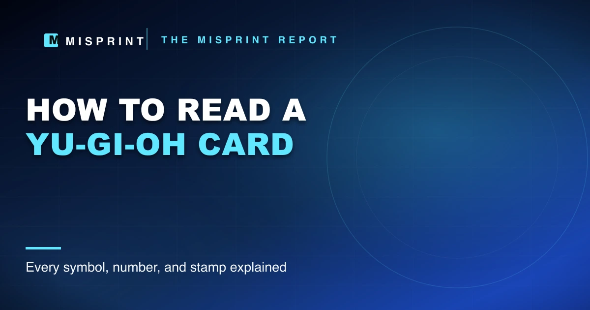 How to Read a Yu-Gi-Oh Card